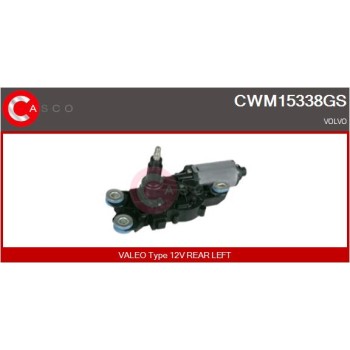 Motor del limpiaparabrisas - CASCO CWM15338GS
