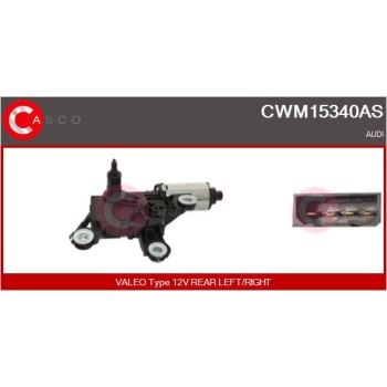 Motor del limpiaparabrisas - CASCO CWM15340AS