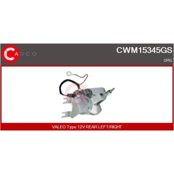 Motor del limpiaparabrisas - CASCO CWM15345GS
