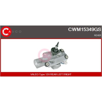 Motor del limpiaparabrisas - CASCO CWM15349GS