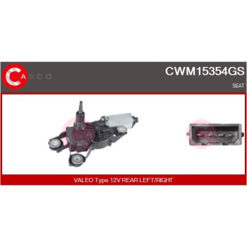 Motor del limpiaparabrisas - CASCO CWM15354GS