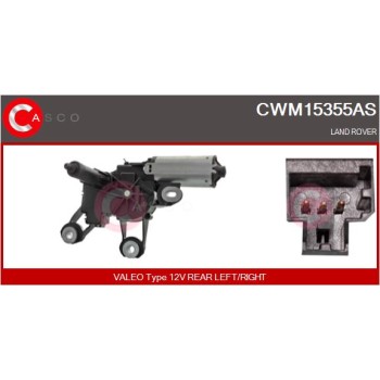 Motor del limpiaparabrisas - CASCO CWM15355AS