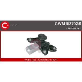 Motor del limpiaparabrisas - CASCO CWM15370GS