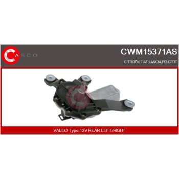 Motor del limpiaparabrisas - CASCO CWM15371AS