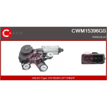 Motor del limpiaparabrisas - CASCO CWM15396GS