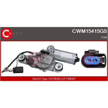 Motor del limpiaparabrisas - CASCO CWM15415GS