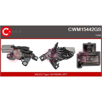 Motor del limpiaparabrisas - CASCO CWM15442GS