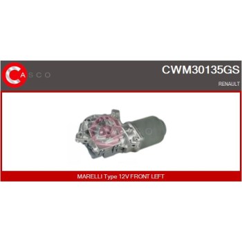Motor del limpiaparabrisas - CASCO CWM30135GS