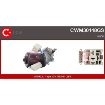 Motor del limpiaparabrisas - CASCO CWM30148GS