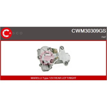 Motor del limpiaparabrisas - CASCO CWM30309GS