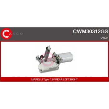 Motor del limpiaparabrisas - CASCO CWM30312GS