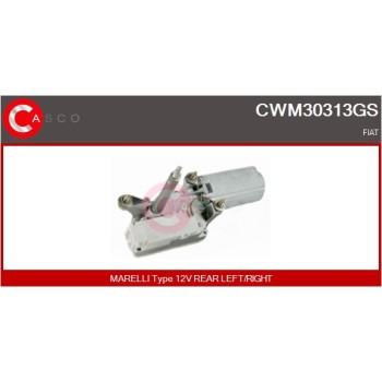 Motor del limpiaparabrisas - CASCO CWM30313GS