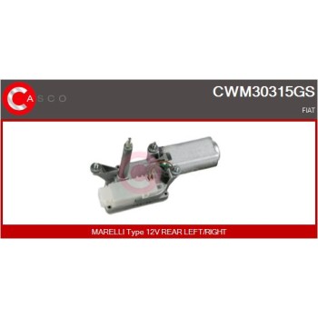 Motor del limpiaparabrisas - CASCO CWM30315GS