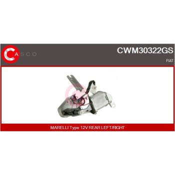 Motor del limpiaparabrisas - CASCO CWM30322GS