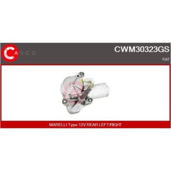 Motor del limpiaparabrisas - CASCO CWM30323GS