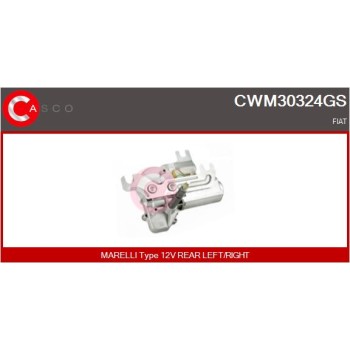 Motor del limpiaparabrisas - CASCO CWM30324GS