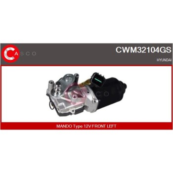 Motor del limpiaparabrisas - CASCO CWM32104GS