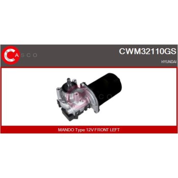 Motor del limpiaparabrisas - CASCO CWM32110GS