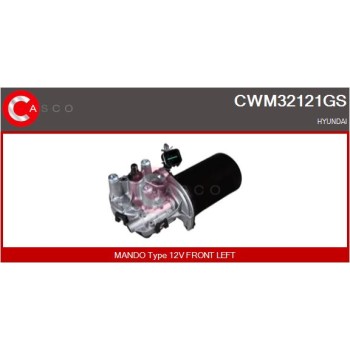 Motor del limpiaparabrisas - CASCO CWM32121GS