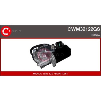 Motor del limpiaparabrisas - CASCO CWM32122GS