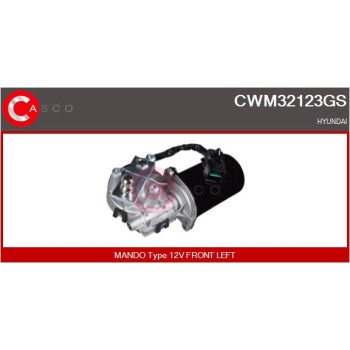 Motor del limpiaparabrisas - CASCO CWM32123GS