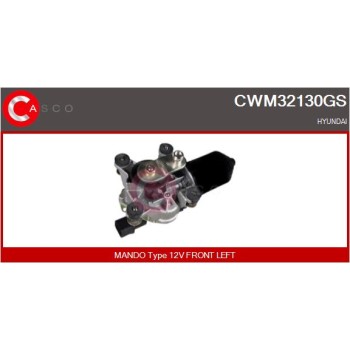 Motor del limpiaparabrisas - CASCO CWM32130GS