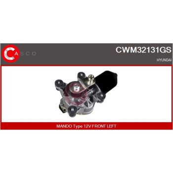 Motor del limpiaparabrisas - CASCO CWM32131GS