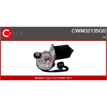 Motor del limpiaparabrisas - CASCO CWM32135GS