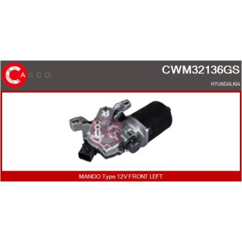 Motor del limpiaparabrisas - CASCO CWM32136GS
