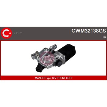 Motor del limpiaparabrisas - CASCO CWM32138GS