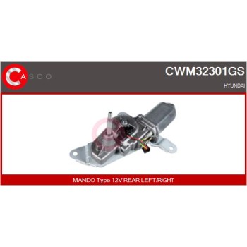 Motor del limpiaparabrisas - CASCO CWM32301GS