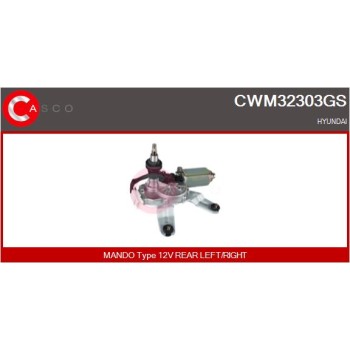 Motor del limpiaparabrisas - CASCO CWM32303GS
