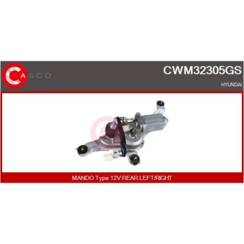 Motor del limpiaparabrisas - CASCO CWM32305GS