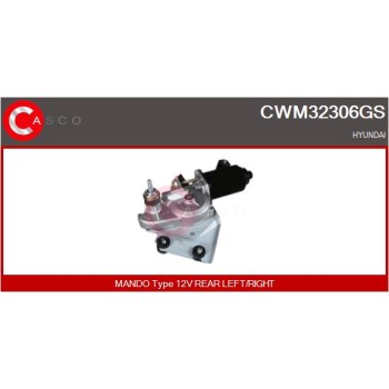 Motor del limpiaparabrisas - CASCO CWM32306GS