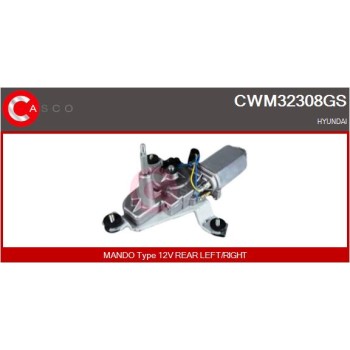 Motor del limpiaparabrisas - CASCO CWM32308GS
