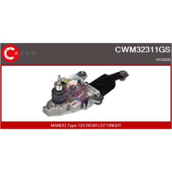 Motor del limpiaparabrisas - CASCO CWM32311GS