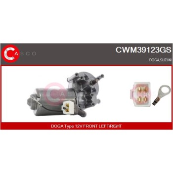 Motor del limpiaparabrisas - CASCO CWM39123GS