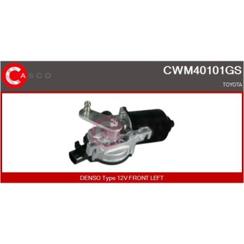 Motor del limpiaparabrisas - CASCO CWM40101GS