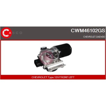 Motor del limpiaparabrisas - CASCO CWM46102GS