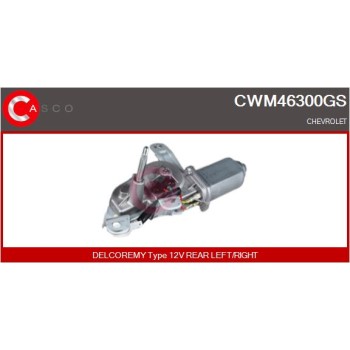Motor del limpiaparabrisas - CASCO CWM46300GS