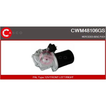 Motor del limpiaparabrisas - CASCO CWM48106GS