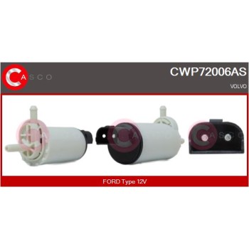 Bomba de agua de lavado, lavado de parabrisas - CASCO CWP72006AS