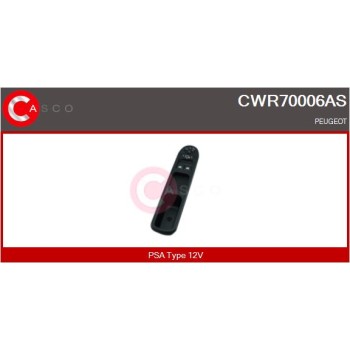 Interruptor, elevalunas - CASCO CWR70006AS