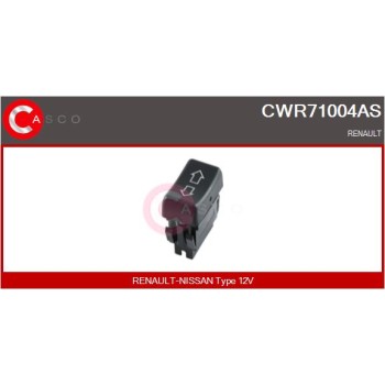 Interruptor, elevalunas - CASCO CWR71004AS