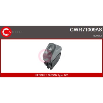Interruptor, elevalunas - CASCO CWR71009AS