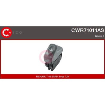 Interruptor, elevalunas - CASCO CWR71011AS