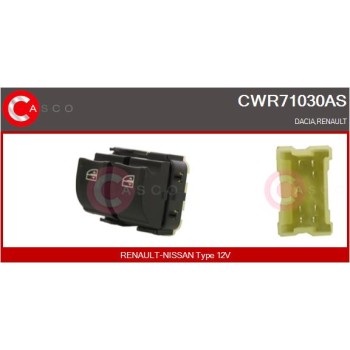 Interruptor, elevalunas - CASCO CWR71030AS
