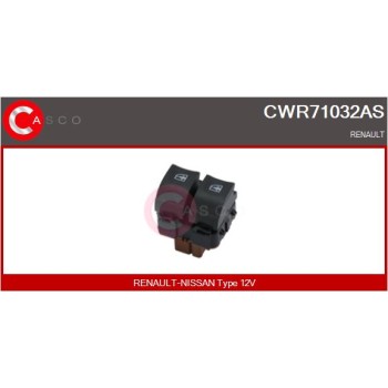 Interruptor, elevalunas - CASCO CWR71032AS