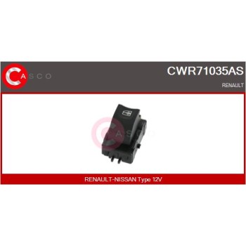 Interruptor, elevalunas - CASCO CWR71035AS