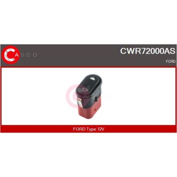 Interruptor, elevalunas - CASCO CWR72000AS